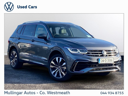 2024 Volkswagen Tiguan Allspace R-Line 7 SEATER DSG 2.0 TDI 150HP €57,950