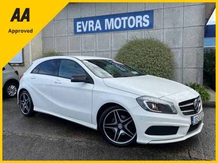 2013 Mercedes-Benz A Class A180 AMG AUTOMATIC 1.6 PETROL //HIGH SPEC//FULL LEATHER//HEATED ELECTRIC MEMORY FRONT SEATS//REVERSE CAMERA//ADAPTIVE CRUISE CONTROL//
