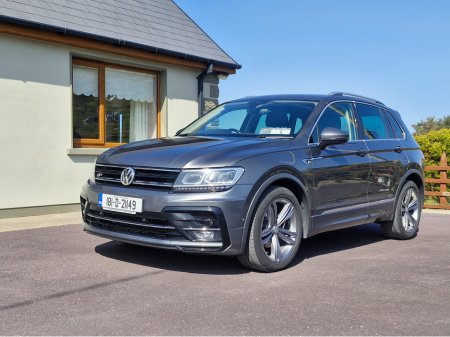 2018 Volkswagen Tiguan HIGHLINE 2.0 TDI 150HP M MANUAL 6SPEED FWD 5DR €27,250
