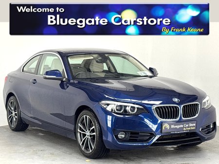 2019 BMW 2 Series 218I SPORT**Semi Digital Dash**Sat Navigation**Parking Sensors**Keyless Start**Cream Leather Interior**Multifunctional Steering Wheel**Air Conditioning**Automatic Headlights**Bluetooth Connection**
