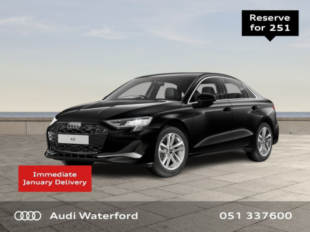 2025 Audi A3 SAL 35 TDI 150 S-T SE PCP from €445 per month