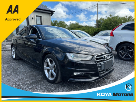 2014 Audi A3 Saloon 1.4 TFSI SE SPORT PLUS PETROL AUTOMATIC // JUST 80000 KMS FROM NEW // STUNNING CAR THROUGHOUT // BLUETOOTH MEDIA // UPGRADED ALLOYS // FULL PARK ASSIST // REVERSING CAMERA