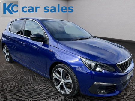 2019 Peugeot 308 GT LINE BLUEHDI S/S, PAN ROOF , SAT NAV , REVERSE CAMERA , SENSORS , LED LIGHTS , LOW MILES , FROM €59 P/W & €5,950 DEPOSIT , FINANCE ZERO DEPOSIT ALSO , NCT , WARRANTY , SERVICE. €17,950