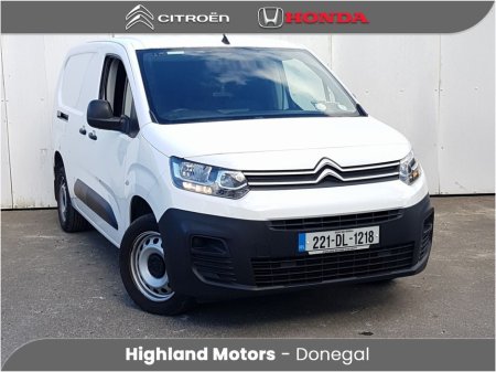 2022 Citroen Berlingo BERLINGO X BLUEHDI 100 LWB EU6