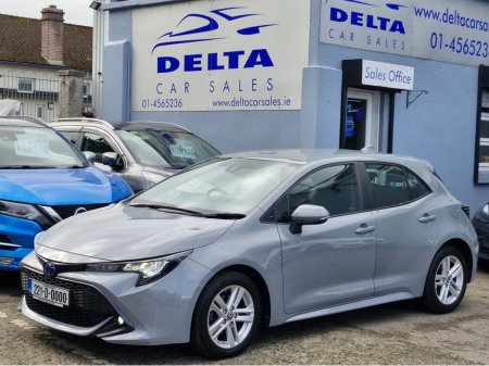 2022 Toyota Corolla ICON 1.8L 120BHP PETROL HYBRID AUTOMATIC NCT 09/27 FINANCE AVAILABLE @ €75 PER WEEK HEATED SEATS/ TOUCH SCREEN MEDIA/ PARKING SENSORS/ REVERSE CAMERA/ SAT NAV/ BLUETOOTH/ HISTORY CHECKED