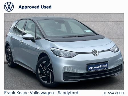 2022 Volkswagen ID.3 *Life* 145HP Pro 58kWh Battery Auto @Frank Keane Volkswagen South Dublin €23,950
