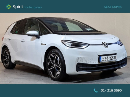 2021 Volkswagen ID.3 *Pan Roof*Tech 204HP 58kWh €22,450