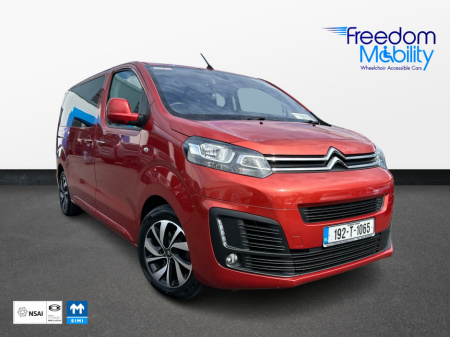 2019 Citroen SpaceTourer wheelchair accessible. €36,995