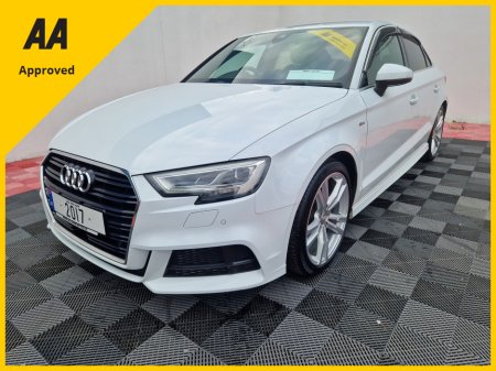 2017 Audi A3 Saloon S-LINE 1.4 PETROL AUTOMATIC SALOON