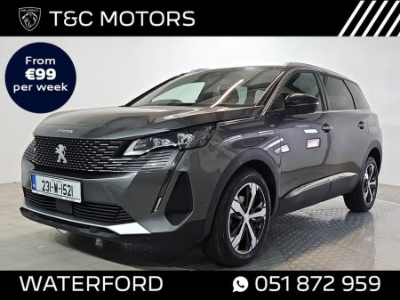2023 Peugeot 5008 GT 1.5 Diesel Automatic, Reversing Camera, Half Leather Interior, Apple CarPlay & Android Auto