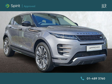 2024 Land Rover Range Rover Evoque R Rover Evoque HSE Dyn Phev A Dynamic HSE P300 e 309 AWD PHEV 109BHP /80kw 12.2 kWh Battery Auto Start/Stop