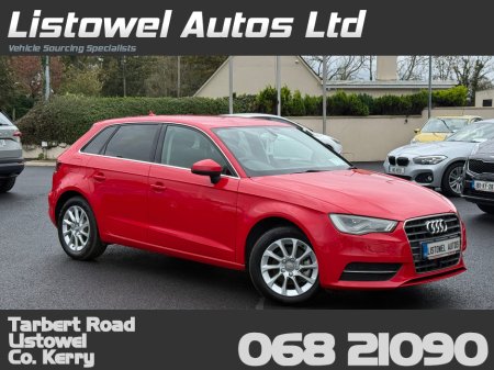 2014 Audi A3 HATCHBACK 1.4 AUTOMATIC * SERVICE BOOK PRESENT WITH 6 SERVICE STAMPS, REAR VIEW CAMERA, PARKING SENSORS FRONT AND REAR, AUDI MULTIMEDIA, POWERED FOLDING HEATED MIRRORS, 2 KEYS, PADDLE SHIFT *