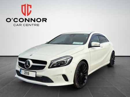 2016 Mercedes-Benz A Class “White, sporty, and spotless — a standout A-Class.” €16,888
