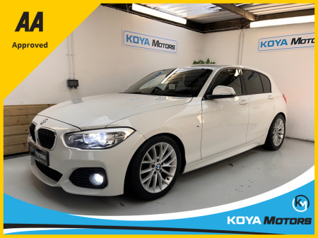 2016 BMW 1 Series 118D 2.0 DIESEL M-SPORT PRO PLUS AUTO // LED MATRIX LIGHTING // LANE DEPARTURE ASSIST // PRO MEDIA PACK // CRUISE CONTROL // FRONT FOGS // SPORT ALLOYS