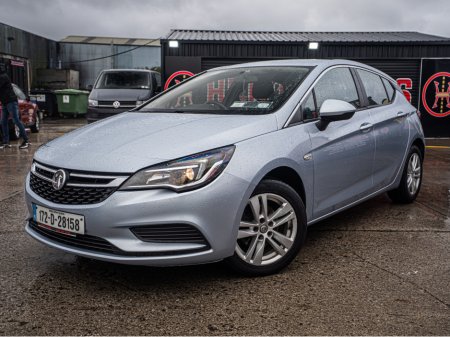 2017 Vauxhall Astra 172 Astra 1.6cdti/Low miles/NCT'D/1yr warranty €10,888