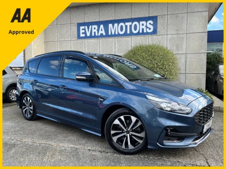 2023 Ford S-Max ST-LINE 7 SEATER AUTOMATIC 2.5 HYBRID PETROL //HIGH SPEC//FULL LEATHER//ELECTRIC SEATS//HEATED STEERING WHEEL//
