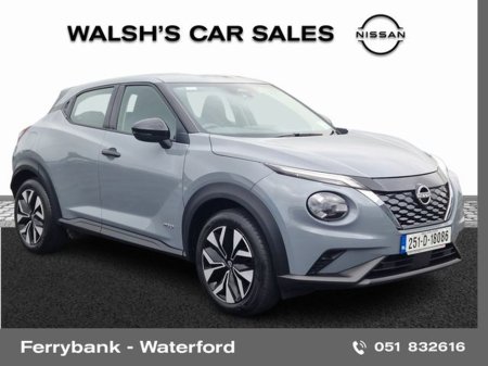 2025 Nissan Juke 1.6 hyb SV MY24 €33, 950 Less €2, 000 SCRAPPAGE OFFER