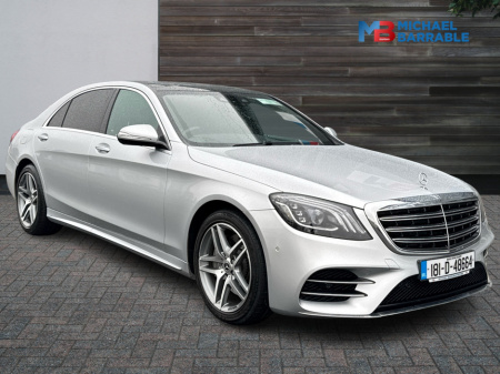 2018 Mercedes-Benz S Class S350 D AMG LINE 4DR AUTO. FULL GLASS SUNROOF €48,950