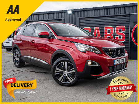 2019 Peugeot 3008 2019 Peugeot 3008 1.2 Allure/42k kms/Irish/1yr war €21,888