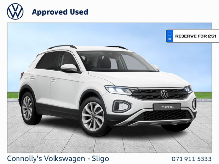 2025 Volkswagen T-Roc EDITION 75 2.0TDI 116HP €40,905