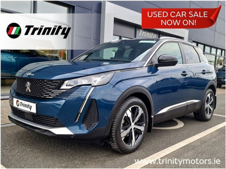 2024 Peugeot 3008 PANORAMIC ROOF * ELECTRIC TAILGATE * 1.5 BLUEHDI * 130BHP * AUT0 * 6.4 GT * TRINITY MOTORS * €43,945