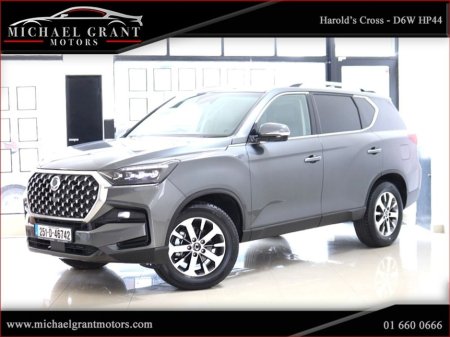 2025 KGM Rexton 2.2 P/T 4WD 2 SEAT COMMERCIAL VAT €41,770