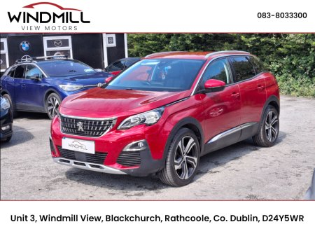 2018 Peugeot 3008 ALLURE 1.2 130 AUTOMATIC 4DR A