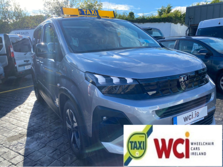 2024 Peugeot Rifter Wheelchair Taxi