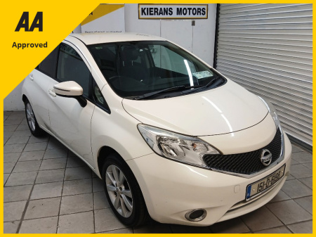 2015 Nissan Note 1.2 SV : ONLY 59000 KMS : A/CON , ALLOYS . FOGS . 3 MONTH WARRANTY : €8,500