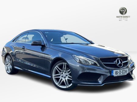 2016 Mercedes-Benz E Class E220 D AMG LINE EDITION 2DR AU CDI AUTO
