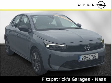 2025 Opel Corsa Elegance 1.2i Demo with 3.9% Finance Available & Price Includes €1,000 Scrappage Allowance.