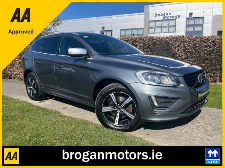 2017 Volvo XC60 2.0 D4 R Design Luxury 190*Automatic*New Nct 2027*Full Black Leather*Electric Seats*Heated Front Seats*Sat Nav*Privacy Glass*AA & Simi Approved Dealer 2025 €22,995