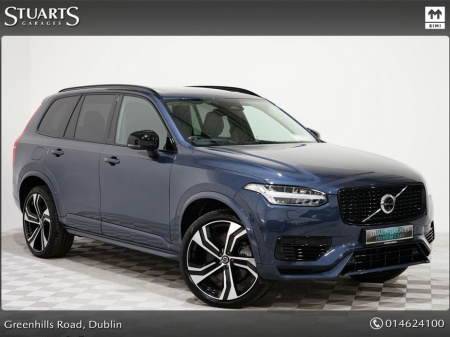 2024 Volvo XC90 ULTIMATE DARK, DENIM BLUE WITH BLONDE LEATHER 22” ALLOYS, AIR SUSPENSION, BOWERS AND WILKINS, PANORAMIC ROOF €81,945
