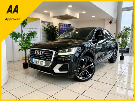2018 Audi Q2 182 56,000KM SLINE SPEC 1.0TFSI AUTO /DIGITAL DASH/HEATED SEATS/ALLOYS/YEAR WARRANTY/CAMERAS/AMAZING €24,890