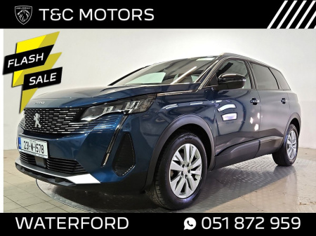 2023 Peugeot 5008 Active 1.5 Diesel Automatic - Front and Rear Sensors with Reversing Camera, Dual Zone Climate Control, Cruise Control, Apple CarPlay/Android Auto