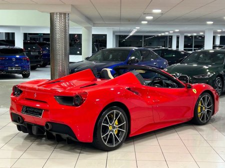 2017 Ferrari 488 3.9 V8T SPIDER F1=BEST COLOUR COMBO//EXTENSIVE SPEC//D REG=FULL FERRARI SERVICE HISTORY=TAILORED FINANCE PACKAGES AVAILABLE=TRADE INS WELCOME