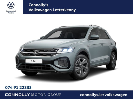 2025 Volkswagen T-Roc *From €345 Per Month* T-Roc R-Line 2.0 TDI (150 HP)M6F €45,213