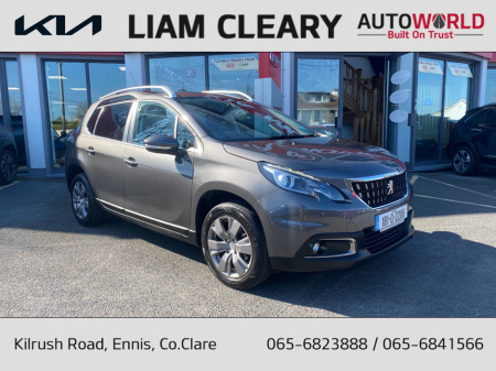 2018 Peugeot 2008 ACTIVE 1.2 PURETECH 82 4DR €11,495