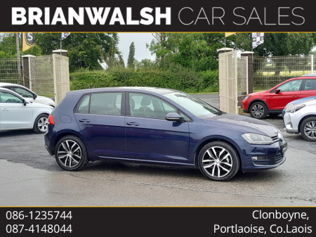 2016 Volkswagen Golf 1.4 High Line + Leather. €16,750