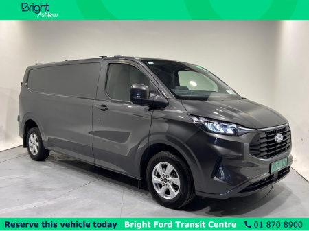 2024 Ford Transit Custom Limited 300LWB L2H1 2.0TDCI 150PS Manual €41,950