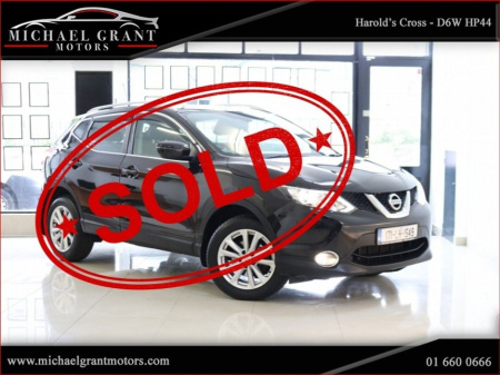 2017 Nissan Qashqai 1.2 PETROL SV / ONLY 85KM / IRISH CAR / 2027 NCT €14,950