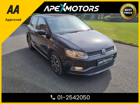 2017 Volkswagen Polo FINANCE ARRANGED * 1.2 TSI MATCH BLUEMOTION 90PS 5DR * AA APPROVED * NEW NCT MAR-27 * LOW LOW MILES * 2-KEYS * 101 SAFETY CHECKLIST * IMMACULATE * TOP-SPEC 5DR HATCH * LOW TAX * 12-MONTH ROADSIDE ASSI