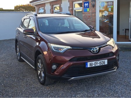 2016 Toyota Rav4 Sol Model 2.0 Diesel with Side steps, full leather seats, Towbar. Suitable trade in taken. Finance can be arranged