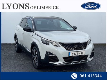 2020 Peugeot 3008 1.5 BlueHDi 130bhp GT Line Auto