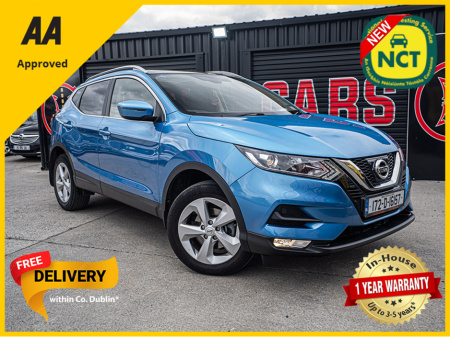 2017 Nissan Qashqai 172 Qashqai 1.2/Low kms/Irish car/1yr warranty €15,888