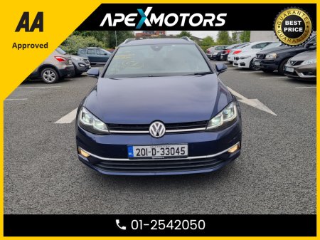 2020 Volkswagen Golf FINANCE ARRANGED * TOP-SPEC HIGHLINE * LEATHER INTERIOR * ELECTRIC SEATS * NEW NCT JUL-27 * STAMPED SERVICE HISTORY * AA APPROVED * 101 SAFETY CHECKLIST * AUTOMATIC (DSG) * IMMACULATE * HEATED SEATS €24,949