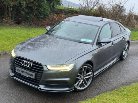 2016 Audi A6 Black edition 2.0 TDI S LINE ULTRA 190PS 4 4DR A AUTO €17,450
