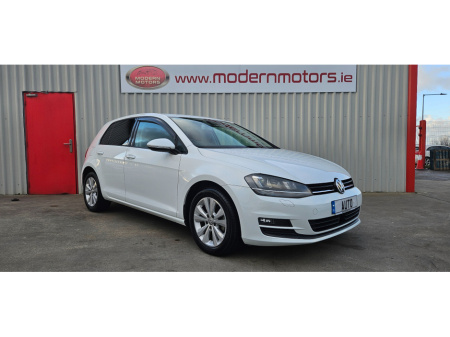 2014 Volkswagen Golf AUTO 1.2 COMFORTLINE CANDY WHITE LOW KMS €10,995