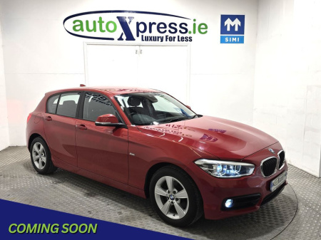 2016 BMW 1 Series 118D SPORT Automatic, Reversing camera