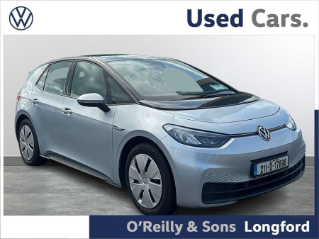 2021 Volkswagen ID.3 Life 145HP 58kWh €18,950